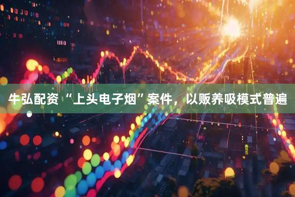 牛弘配资 “上头电子烟”案件，以贩养吸模式普遍